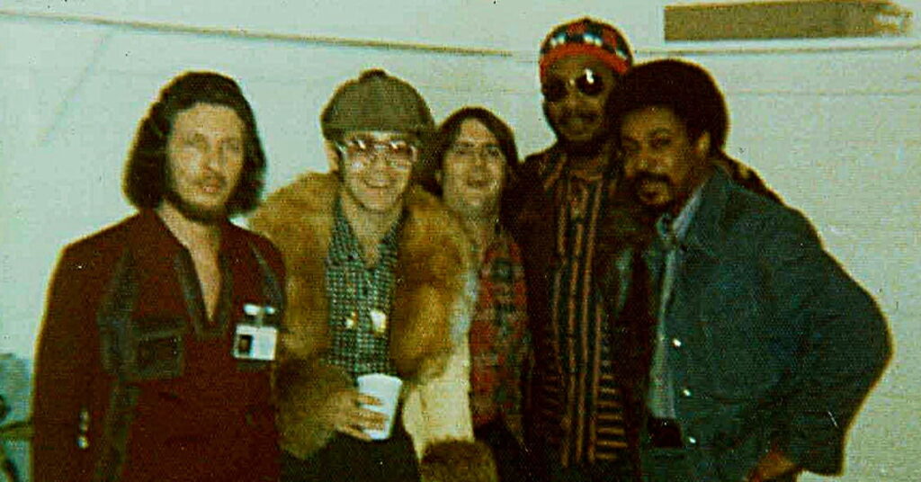 Did you know John Lennon’s last concert was with Elton John + Muscle Shoals Horns?