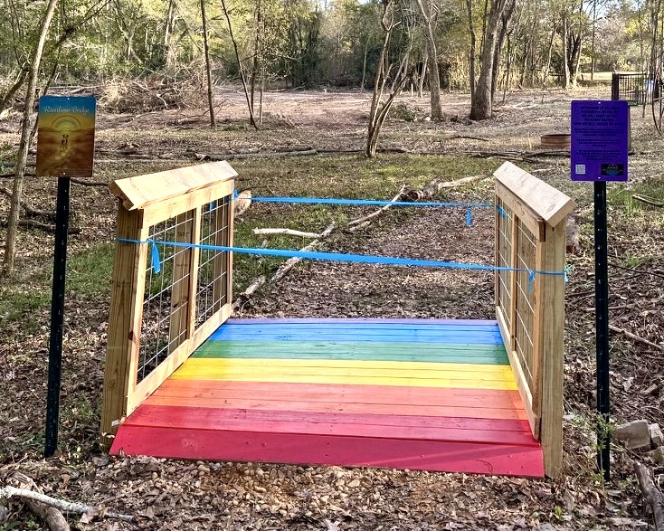 Troy Arboretum establishes a ‘Rainbow Bridge’ for grieving pet owners
