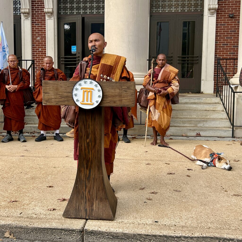 PHOTOS: Walk for Peace monks make extended stop in Montgomery 7 IMG 2027 PHOTOS: Walk for Peace monks make extended stop in Montgomery