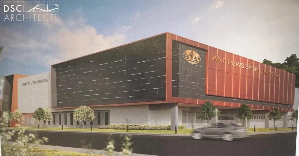 New Andrews Sports Medicine facility leads state’s high-end building permits New Andrews Sports Medicine facility leads state’s high-end building permits