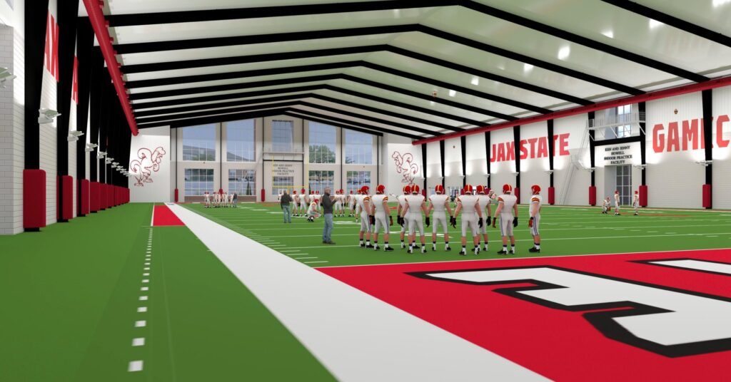 Jax State reveals plans for new $23M indoor football facility [PHOTOS]