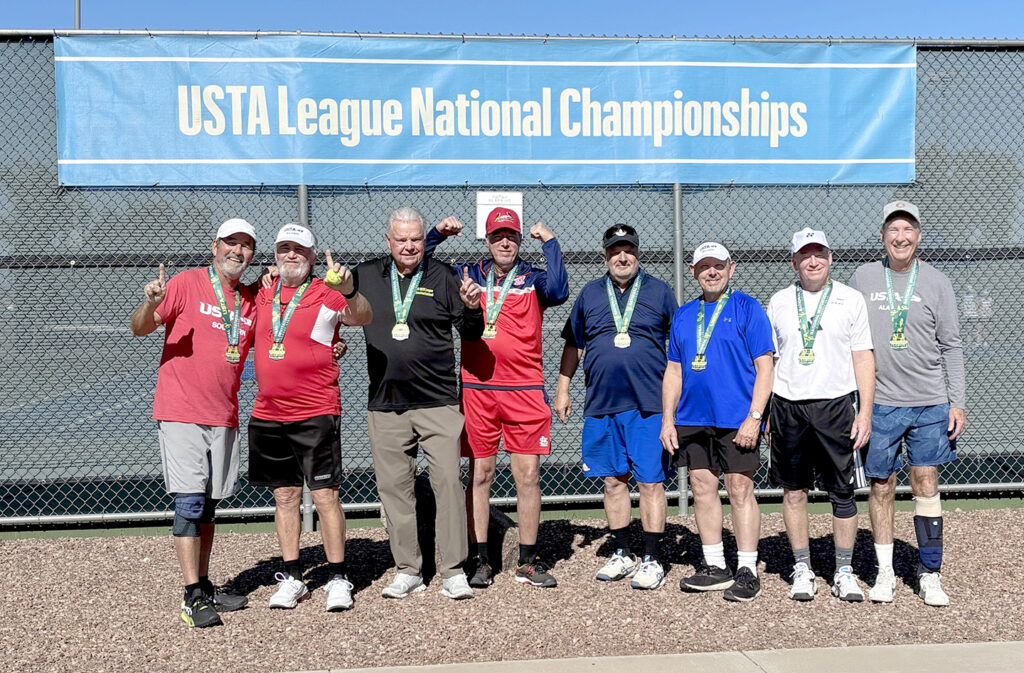 Pell City Tennis Program team claims over-65 national title