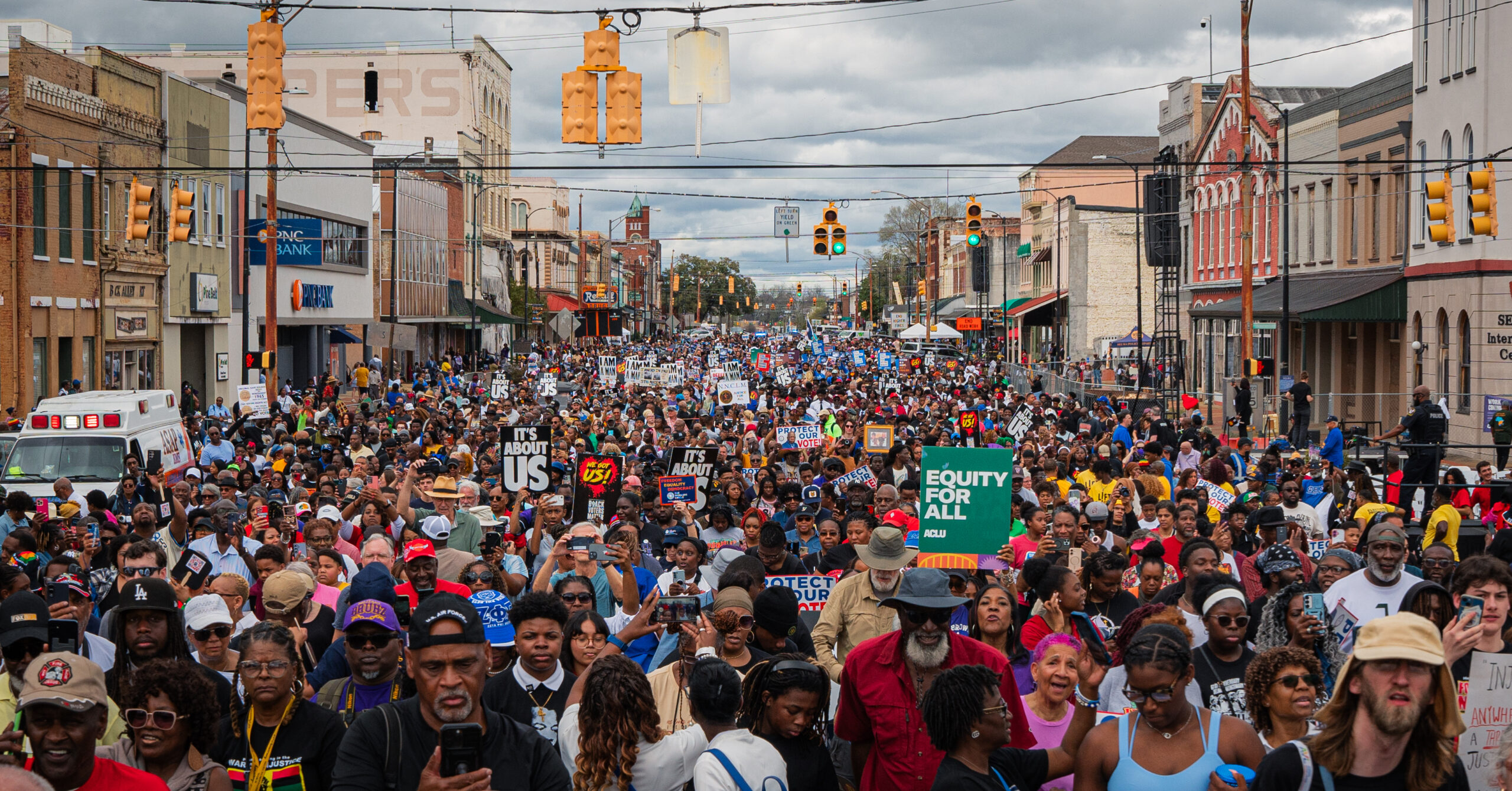Thousands attend 61st Selma Bridge Crossing Jubilee to commemorate Bloody Sunday Thousands attend 61st Selma Bridge Crossing Jubilee to commemorate Bloody Sunday
