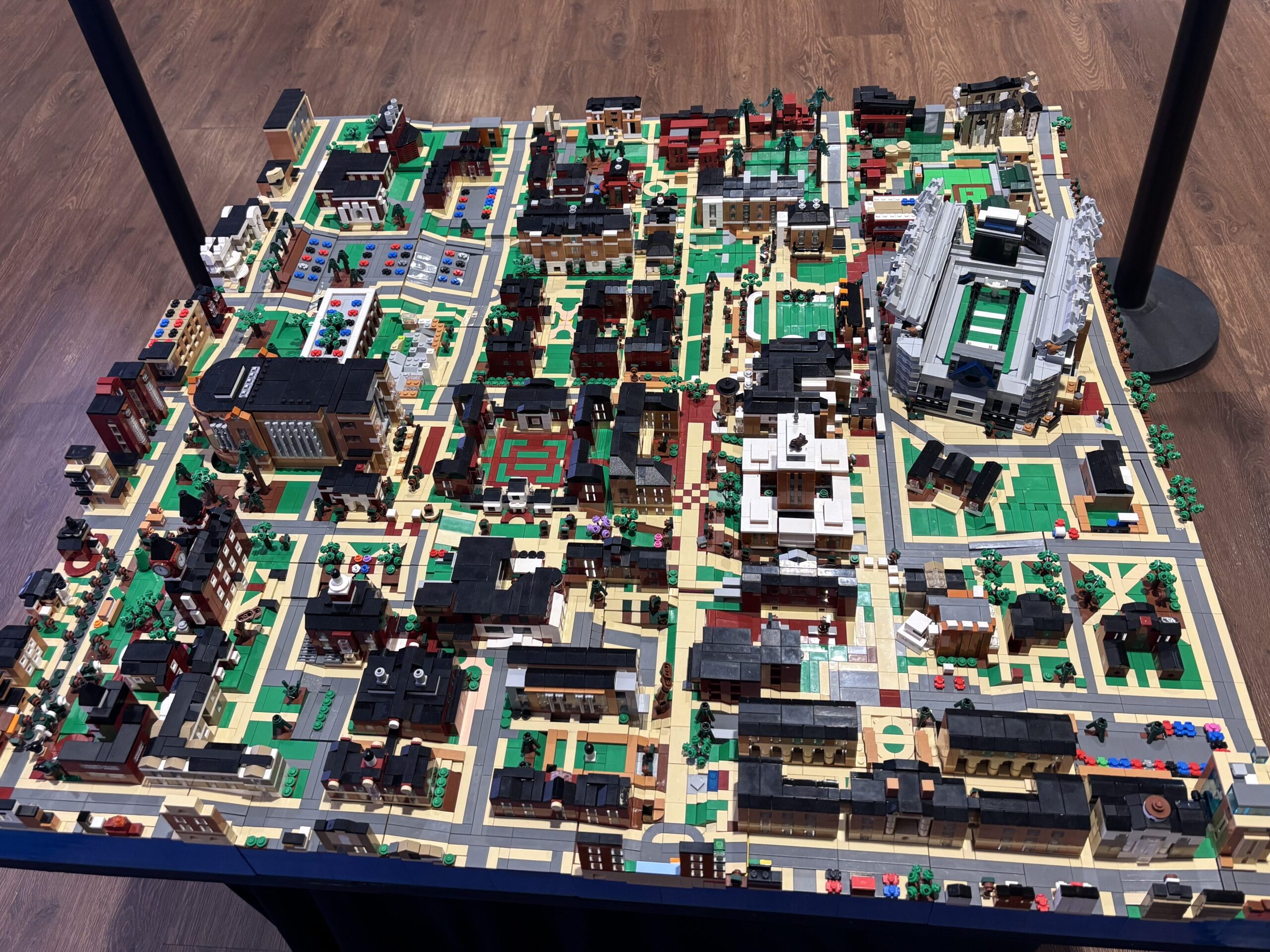 22,700‑piece LEGO Auburn University campus model is now on display