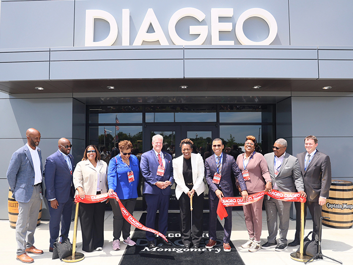 Diageo Montgomery celebrates opening of new 5M facility