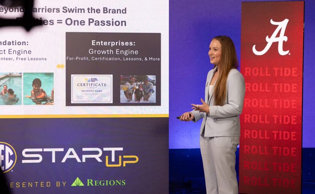 Alabama Swimmer Wins K In Sec Startup Competition