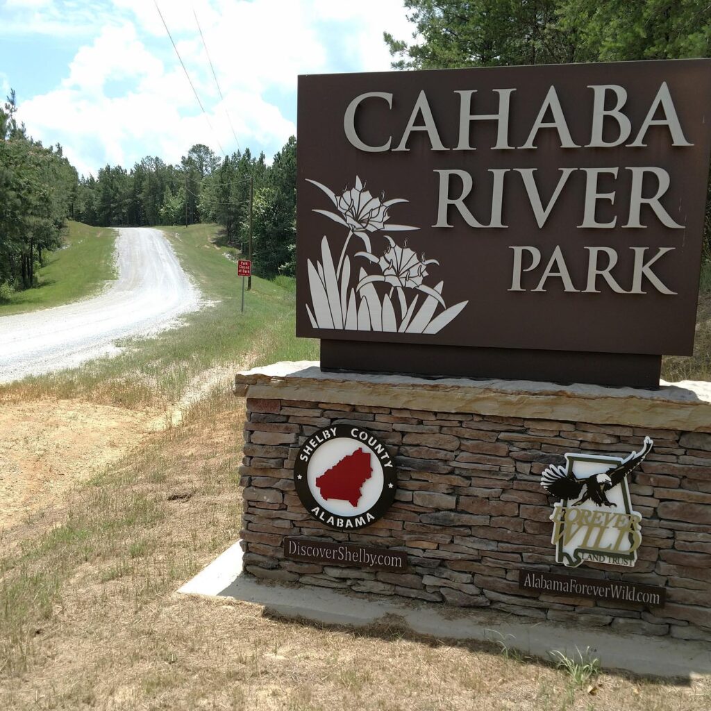 Forever Wild votes to acquire 6,168 acres across Alabama in 6 counties 5 Cahaba River Park entrance sign