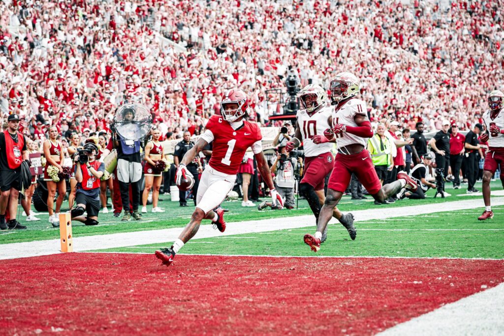 Alabama moves up in AP Poll after comeback win over Florida State Alabama moves up in AP Poll after comeback win over Florida State